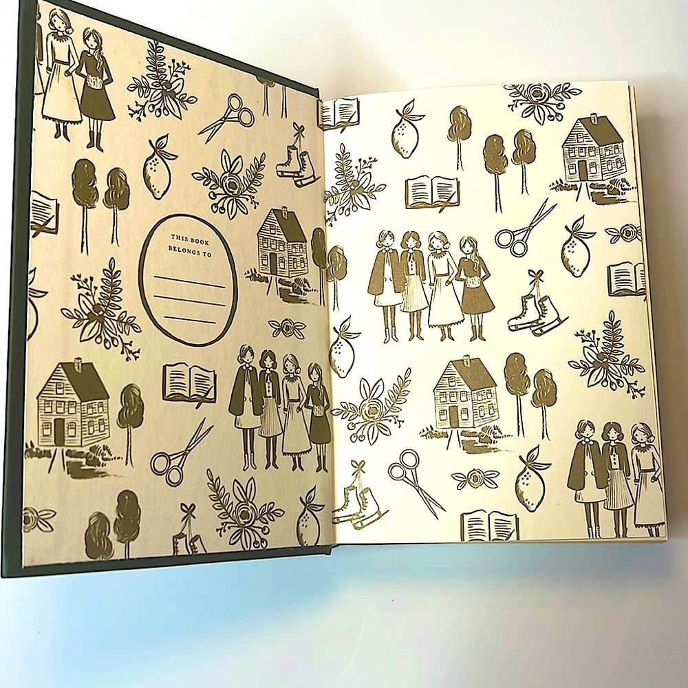 Anna Rifle Bond Illustrated Little Women Book - Picture 5 of 5